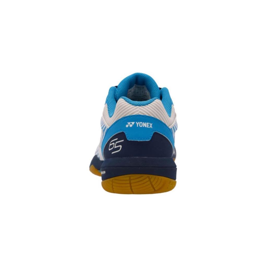 YONEX Бадминтонные кроссовки Power Cushion 65Z, размер см, Белый/Океанский синий, 23.0