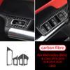 For Mercedes-Benz B Class GLB - Real Carbon Fiber Car Window Lift Button Panel Cover Lifting Switch Sticker