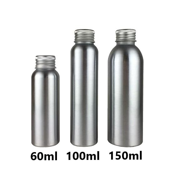 [Y.K.S] Japanese aluminum bottles x 2, subdivided storage bottles for