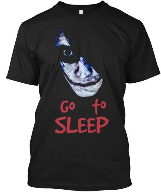 Футболка Jeff The Killer 100% Хлопок Мужская Футболка Топ Сделано в США Футболка Футболка Топ Унисекс