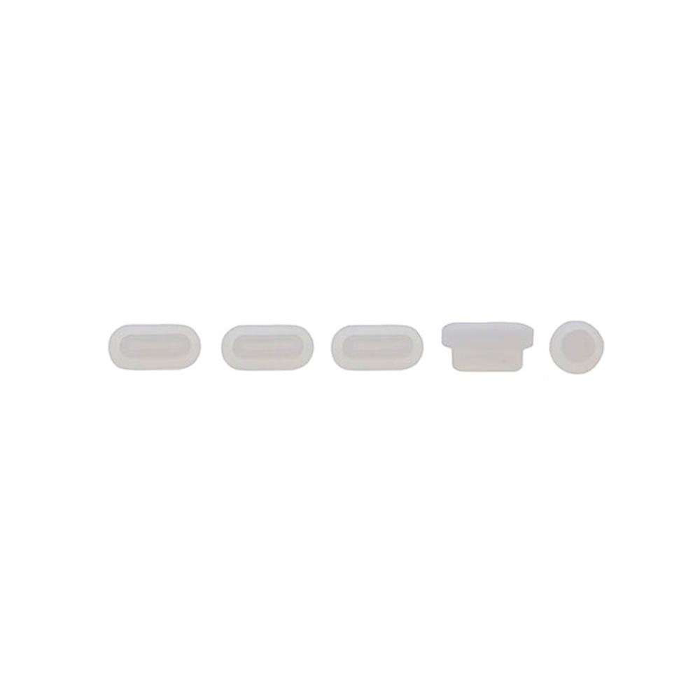 Silicone World 5 шт./комплект Силиконовые пылезащитные заглушки для Macbook Pro13 Pro15 2018 Bar A1989 A1990 USB-порты Пылезащитные заглушки