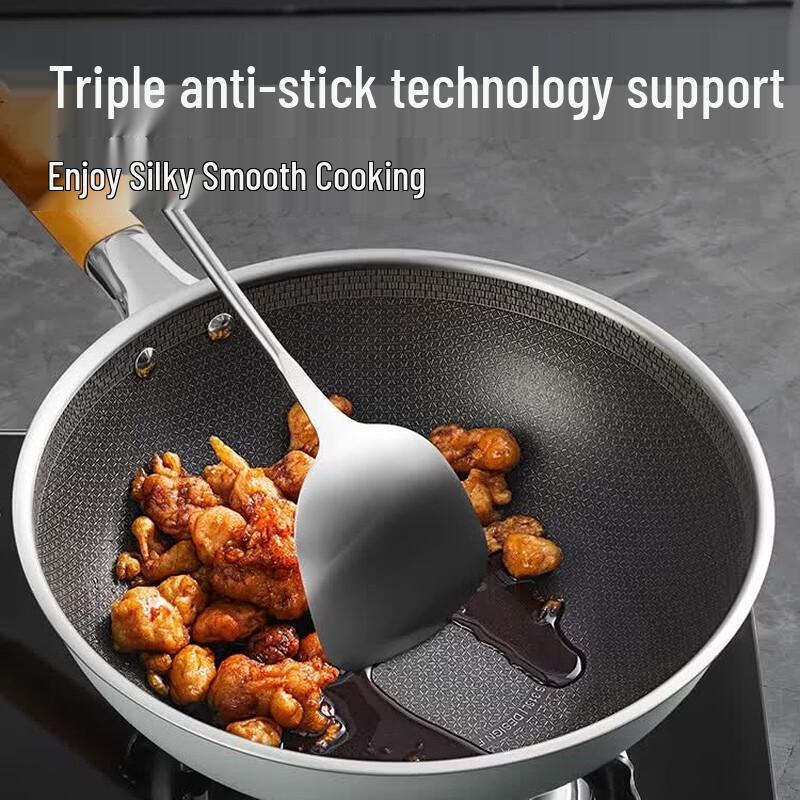 COOKER KING Вок из нержавеющей стали 316L, 30 см