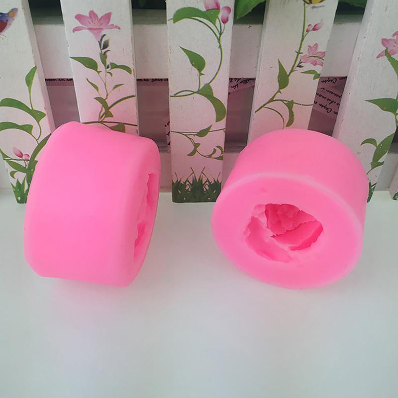3D формы для роз, сделай сам, гипсовая работа, глина, смола, искусство, мягкая силиконовая форма для помадки, торта, мыла, льда, шоколада, украшения, инструмент для выпечки