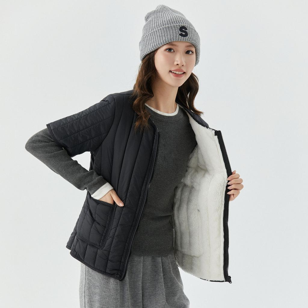 Модная, теплая и удобная, на молнии, легкая, теплая, хлопковая подкладка, женская домашняя одежда из хлопка, хлопковая одежда, утепленный топ с короткими рукавами 2466