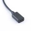 Мини USB (папа) на Type C (мама) Кабель для зарядки и синхронизации Стандартный USB C Мини-USB Шнур для зарядки 27 см