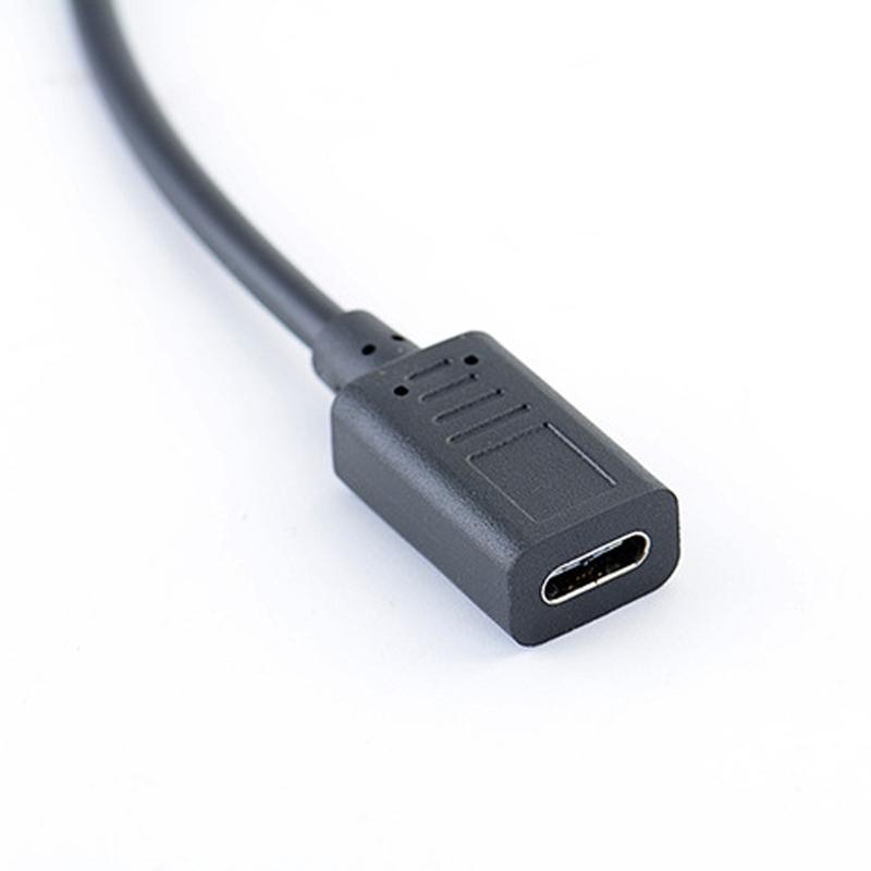Мини USB (папа) на Type C (мама) Кабель для зарядки и синхронизации Стандартный USB C Мини-USB Шнур для зарядки 27 см