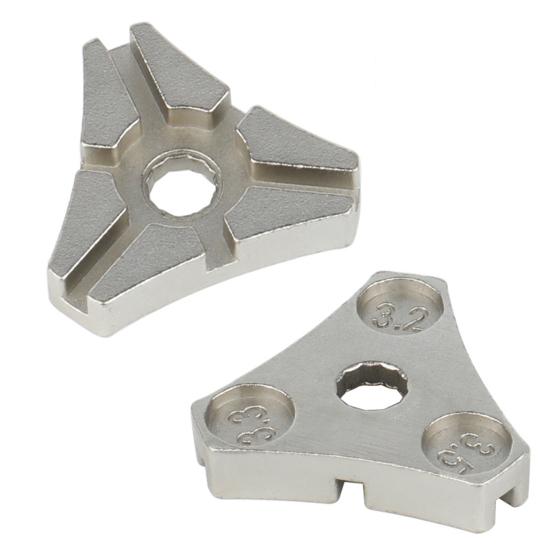 Ключ для спиц велосипеда Эргономичный Высокая твердость 6 пазов Ремонт спиц Углеродистая сталь Велосипед