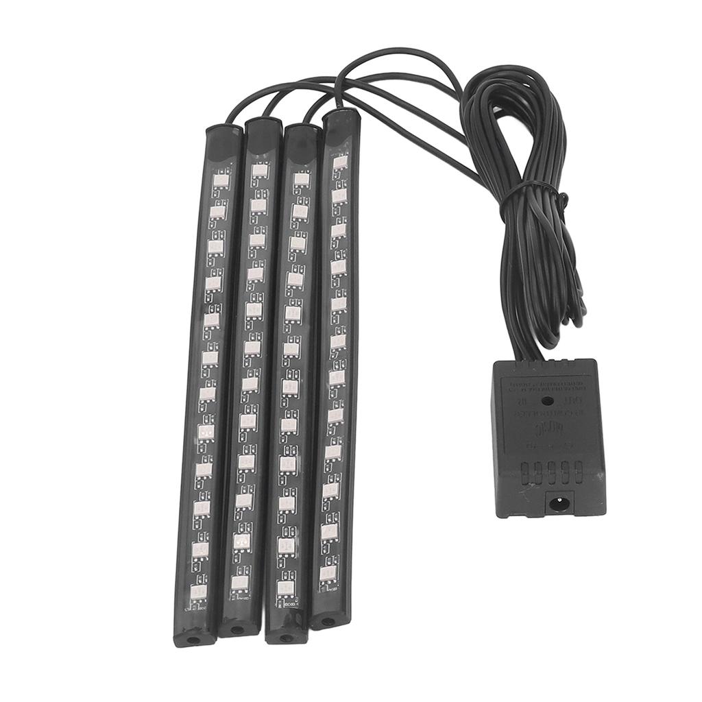 8 Color RGB Light 48 LEDs Light Strip Sound Control Lamp for Party Decoration Lighting DC5‑12V