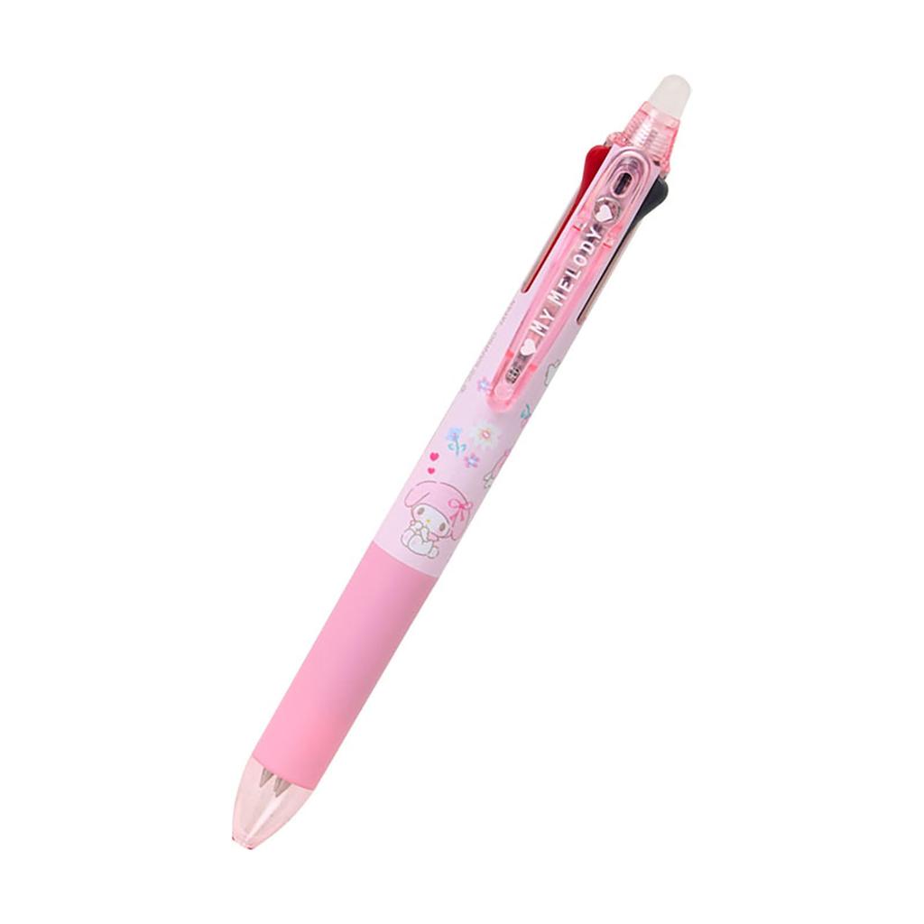 Sanrio FriXion Ball 3 My Ball Ink 927872 Тонкий, Мелоди, Поликарбонат, Диаметр 0.38мм, Цвета Черный, Красный, Синий, Кнопочный механизм,