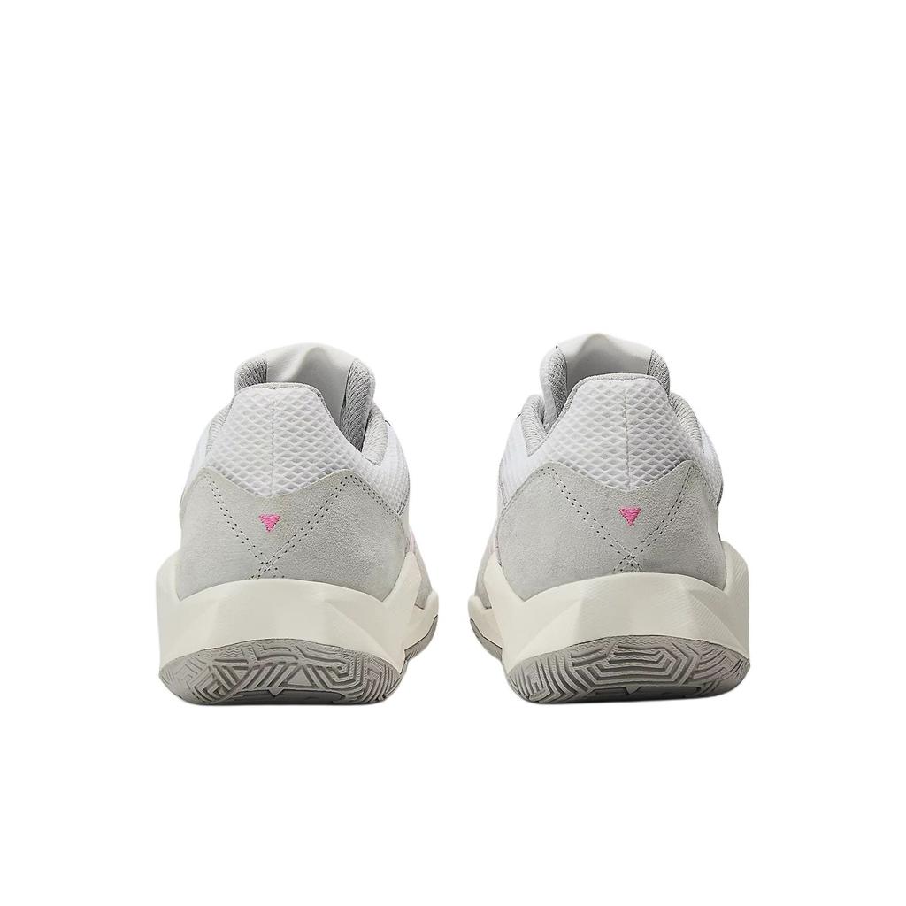 New Balance Coco Delray Abrasion Resistant Breathable Low top Tennis Shoes Men's White Gray Pink MCOD2KY