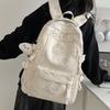 Japanese Ins Style High Pretty Backpack New Girl Cute Butterfly Reflective School Bag College Middle School Student Backpack