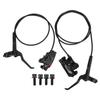 1 Pair Bicycle Hydraulic Disc Brake Mountain Bike Front and Rear Brake Levers Set