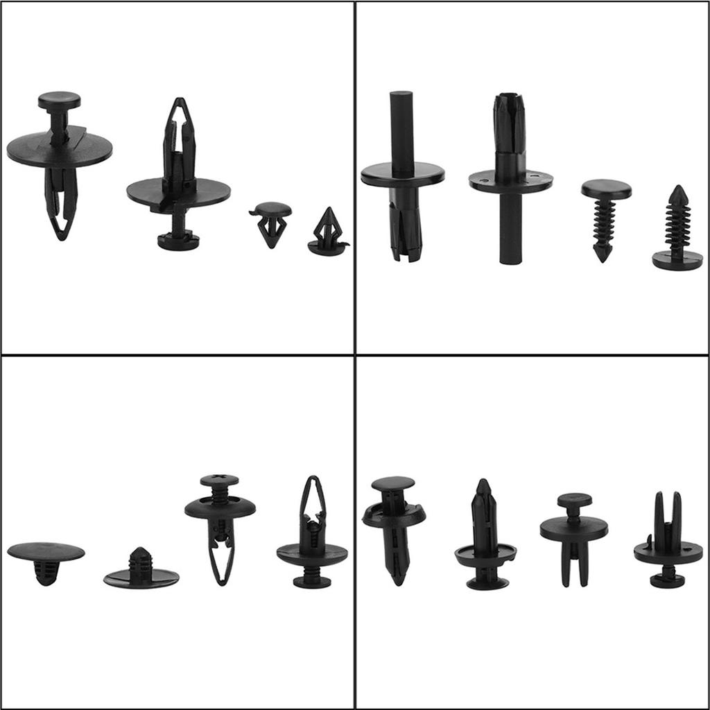 415Pcs 18 Sizes Assorted Clip Trim Car Push Pin Rivet Bumper Door Panel Retainer W Screwdriver