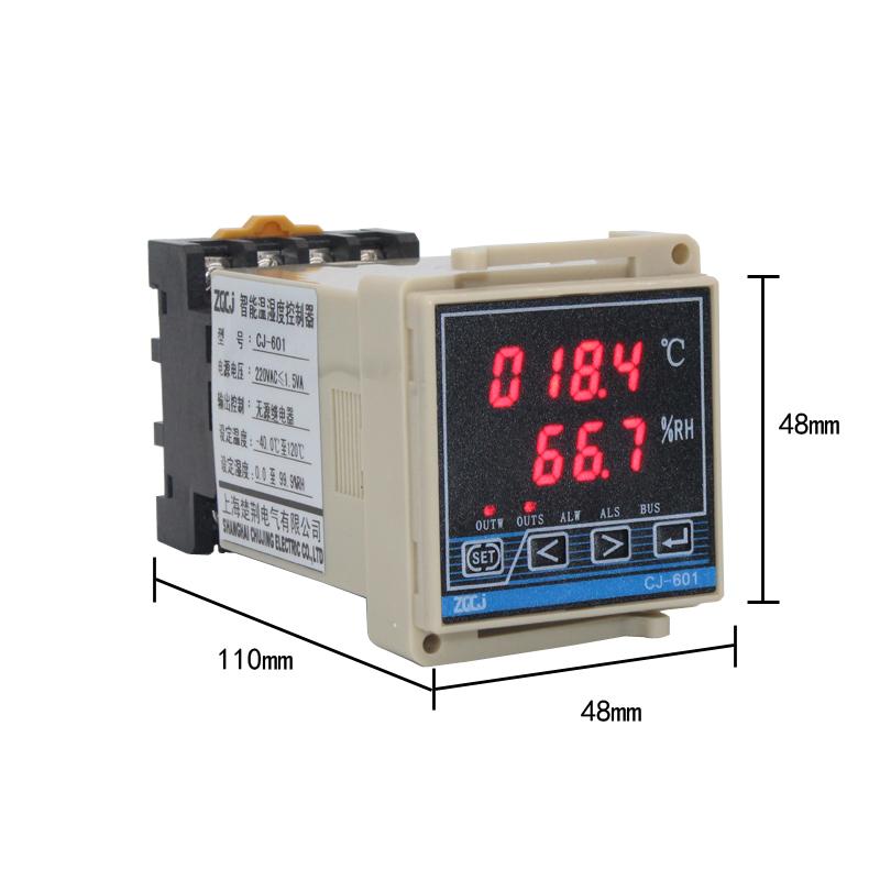 Digital temperature and humidity controller with sensor intelligent Din rail type panel type thermostat and Hygrometer Fuel Injectors 6