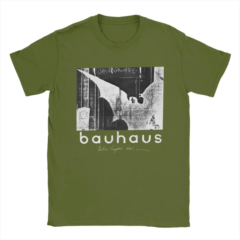 Bela Lugosi's Dead Horror Post Punk 80s Bauhaus T-Shirts for Men Funny Cotton Tees Short Sleeve T Shirts New Arrival Tops