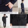 Luanna Jenna Pajama Relaxing for Men and Gift Black [Colantotte] Set, Wear, Sweatsuit, Women, Loungewear, (JP, Alphabet, M, (Men's Type))