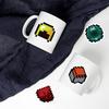 70PCS Creative Pixel Game Sticker Decoration DIY Manual Scrap Book Luggage Laptop Cup Skateboard DIY Waterproof Stickers
