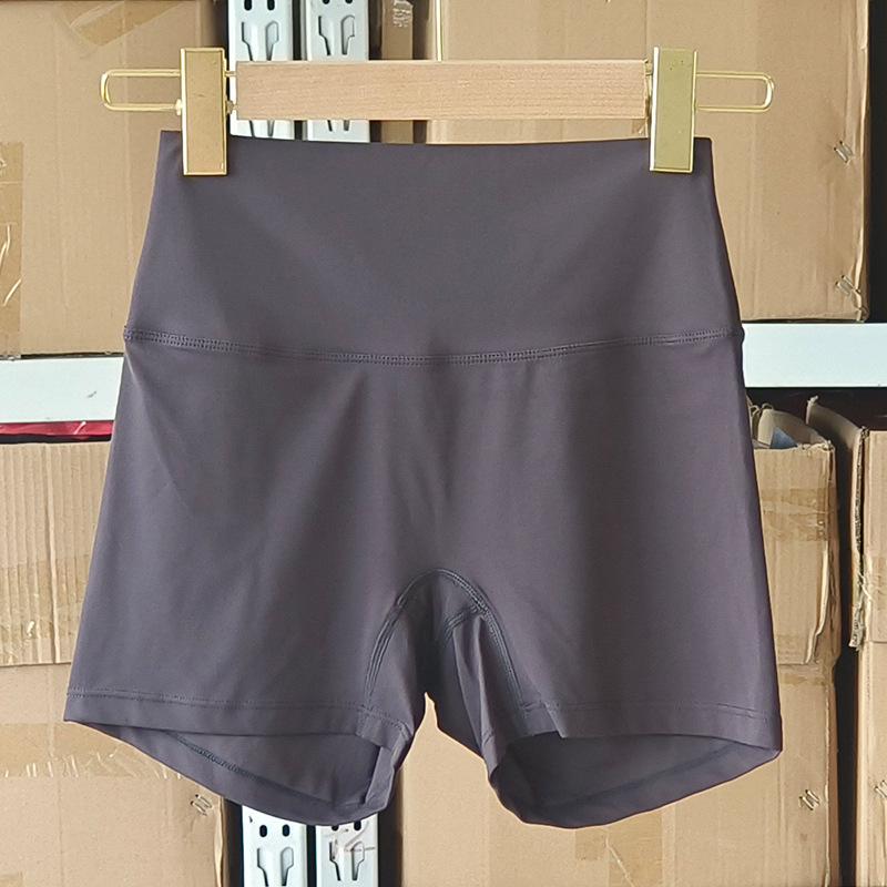 Женские шорты для йоги с высокой посадкой, нейлон, облегающие, высокая эластичность