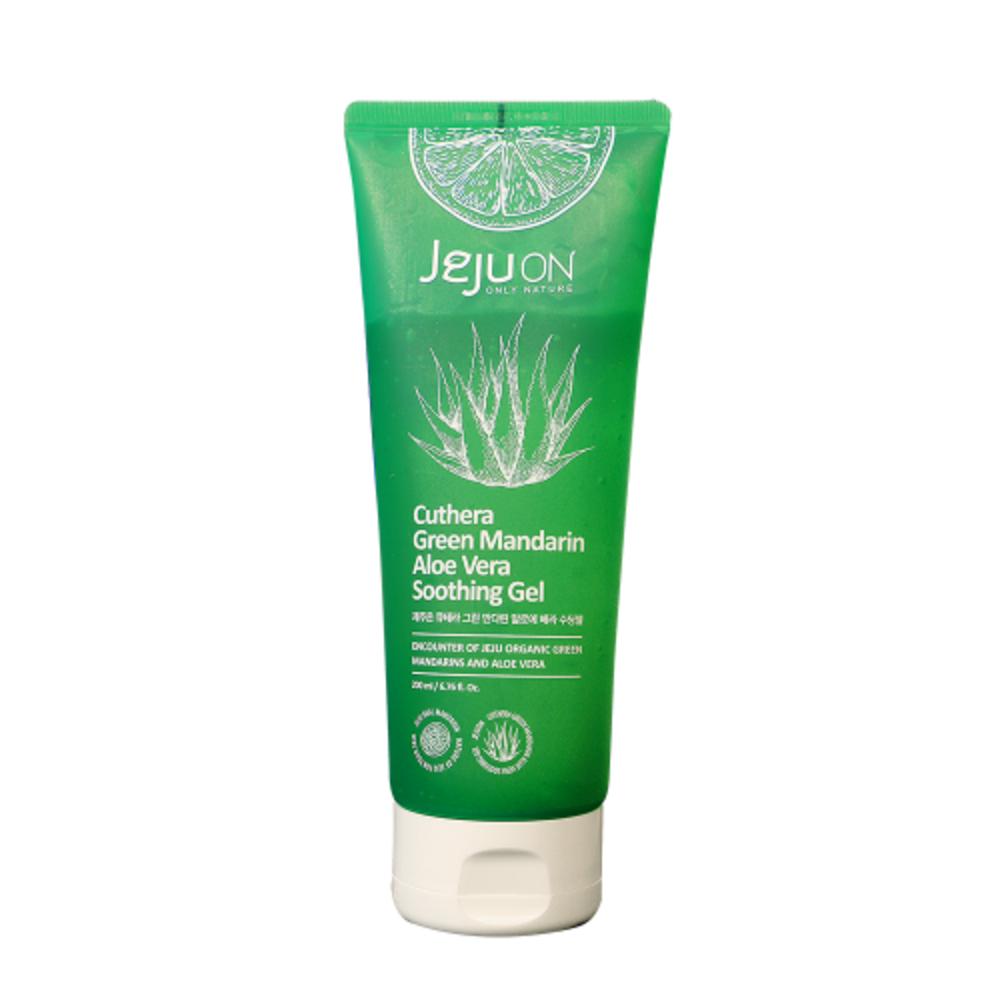 Успокаивающий гель Jeju On Cutera Green Tangerine Aloe Vera 200 мл, 200 мл, 2 шт.