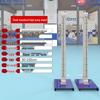 Регулируемая стойка для прыжков в высоту Brangdy из стекловолокна