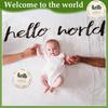 7Pcs Baby Monthly Milestone Cards Sign,Double Sided Baby Milestone Signs Wooden Marker Discs for 1-12 Months Baby Milestone Pictures Baby Shower Gifts