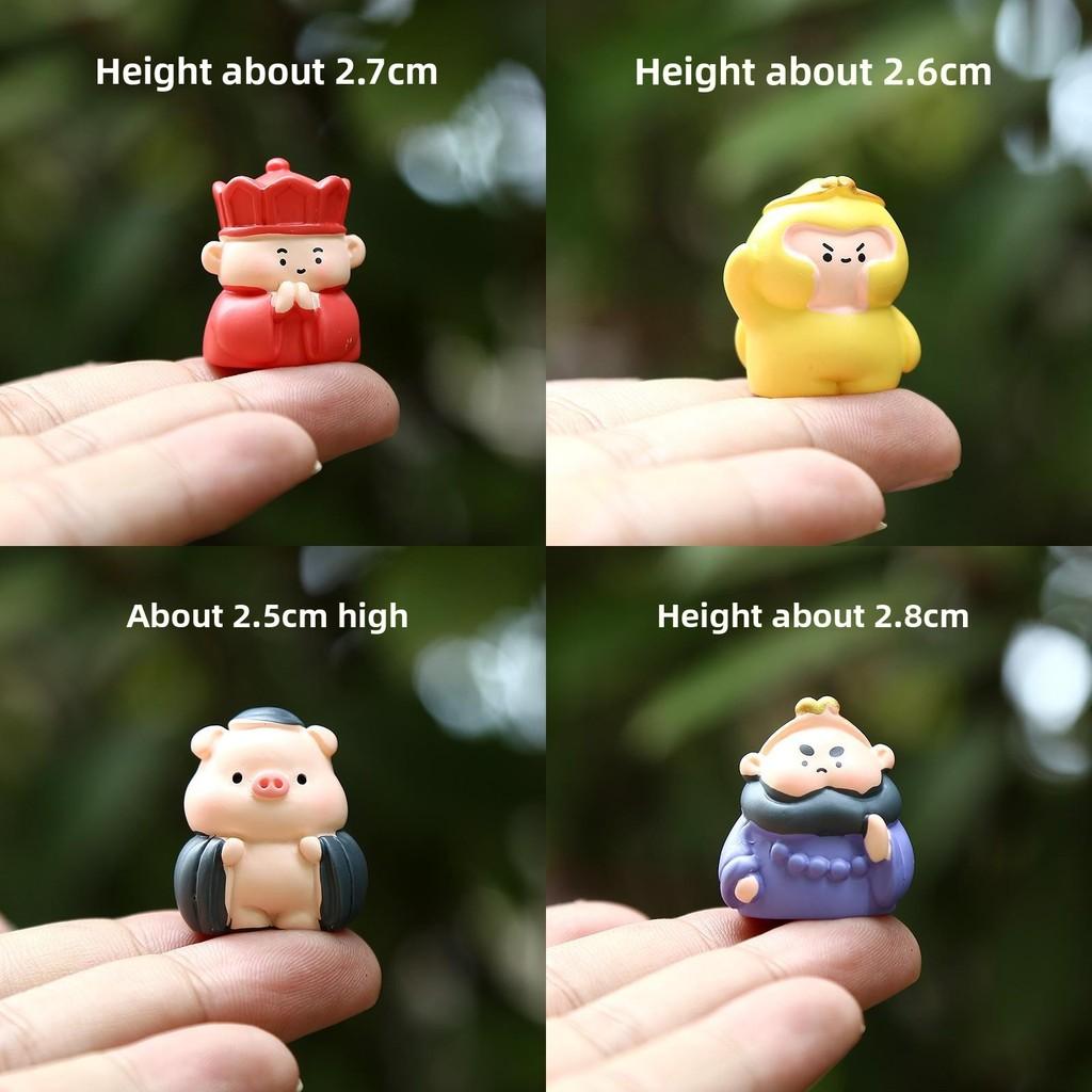 Monkey King And Pigsy Resin Play Figures With Engaging Blind Box Packaging For Creative Play