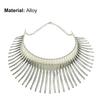 Ожерелье-чокер Геометрическая форма Украшение Женский Универсальный Долговечный Металлический Чокер для Коктейльной Вечеринки