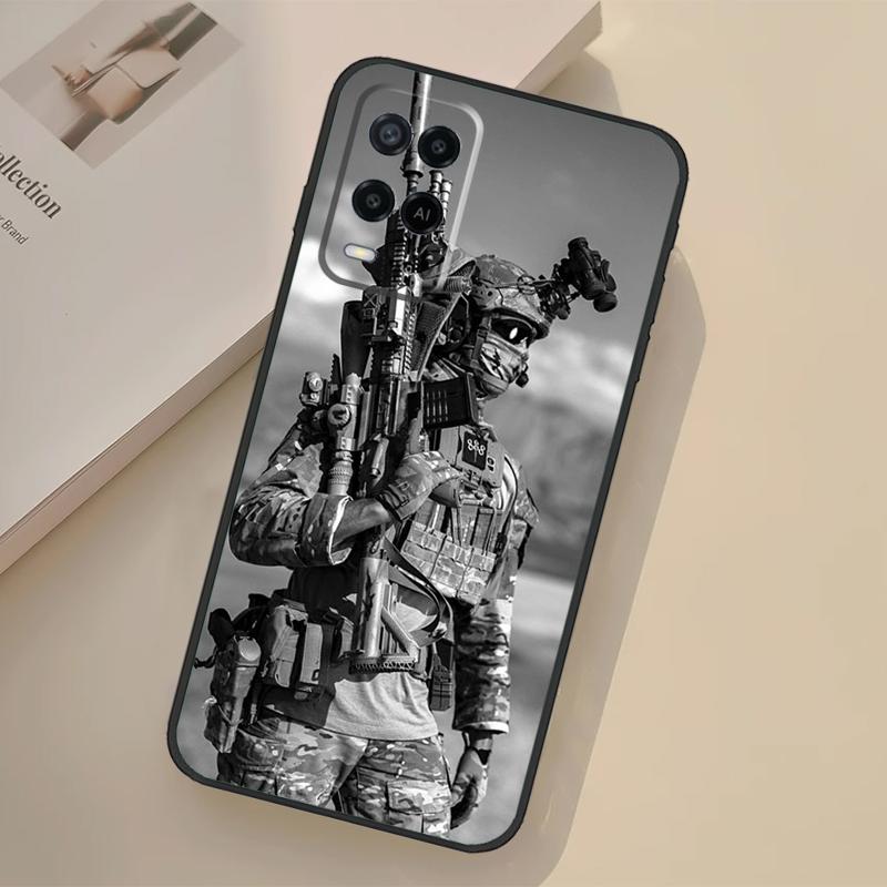 Военный Армейский Спецназ Чехол Для Oppo A76 A96 A16 A17 A18 A60 A80 A40 A38 A58 A78 A98 A94 A74 A54 A15 A57 A77 A5 Pro