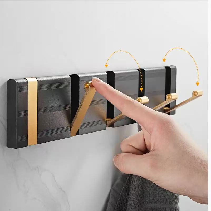 Hole-free Invisible Robe Hooks Wall Hook Coat Rack Towel Coat Hook Bathroom Hooks Wall Hanging Clothing Hanger Hooks Accessories