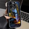 Чехол для телефона iPhone 17 Air 16E 15 16 Pro Max Строительная техника Крутой чехол 14 Plus 13 12 Mini Мягкий силиконовый Fundas