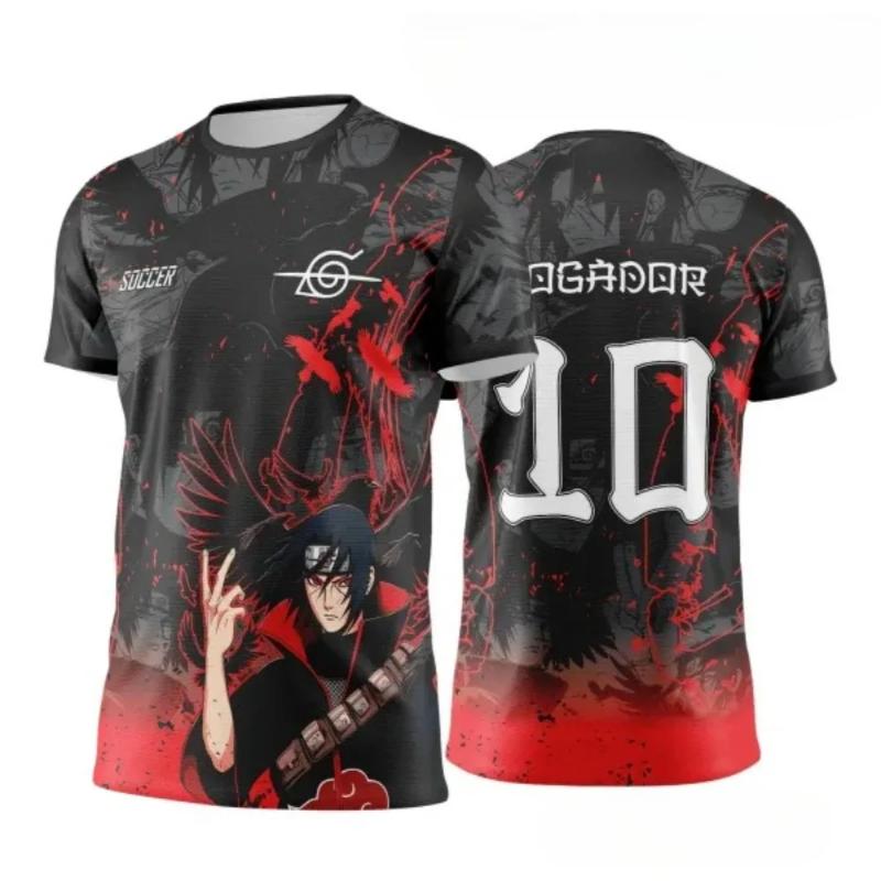 Футболки с 3D-принтами и анимацией, мужские и женские быстросохнущие топы, детские спортивные футболки, легкая одежда для отдыха и улицы