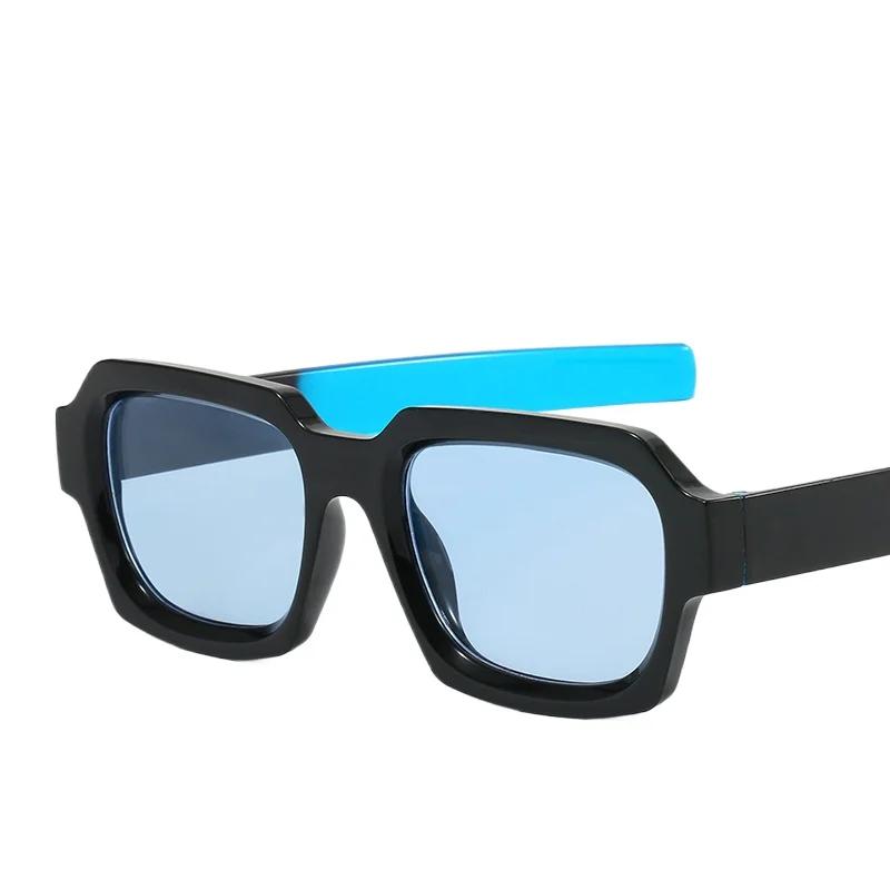 Новая Мода Маленькие Квадратные Солнцезащитные Очки Новые Женские Роскошные Ретро Оттенки UV400 Мужские Тренд Солнцезащитные Очки