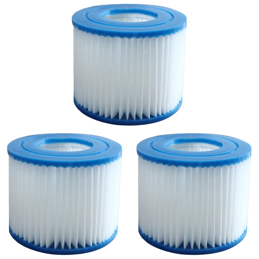 Type VI Hot Tub Filter Replacement Swimming Pool Filters for Bestway Flowclear Filter Cartridge Soft Rubber SPA Filter for Intex