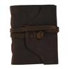 Handmade Belt Lock Notebook Journal Leather Diary Brown 5x7 Inch (200 Pages-120 GSM)