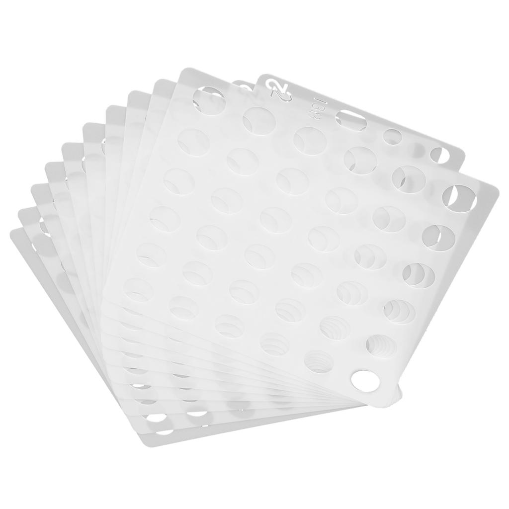 10 шт. шаблон для рисования, полые точки, спрей, ПЭТ-трафарет, вспомогательные инструменты для рисования