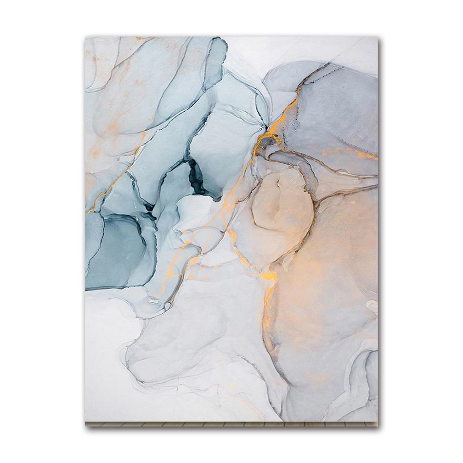 Wall Pictures Geometric Print Living Room Decor Poster Decorative Marble Abstract Canvas Painting Alcohol Ink Posters And Prints
