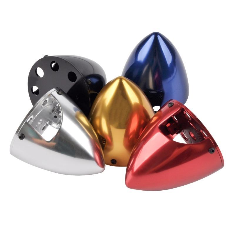 2.5inch Aluminum Alloy Pointed Spinner for RC Gas Electric Nitro Airplane Fixed Wing Aircraft Drone Accessory