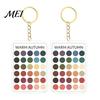 Makeup Color Guide 2Pcs Palette Keychain Pendant, Clear Acrylic Season Analysis Swatches Spring Summer Fall Winter Colors Keychain, Card, Gifts