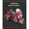 1/9 Harley Davidson TRI GLIDE ULTRA Luxury Tricycle Alloy Diecast Model Motorcycle Sound & Light Collection Decoration Gift BOX