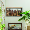 Wooden Forest Ornaments Rural Style Multi-layer Picture Art Bathroom Wall Decor Perfect Gift For Nature Enthusiasts