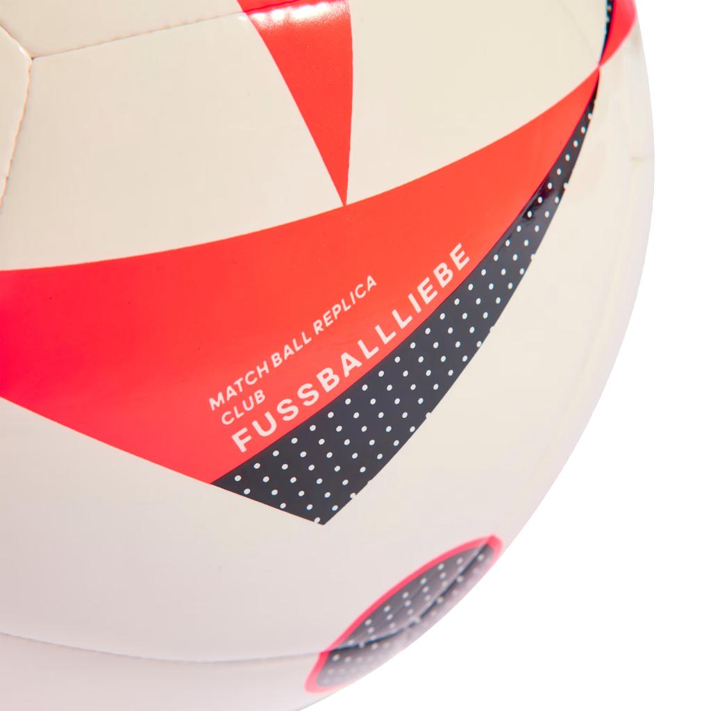 Мяч adidas Fussballliebe Club Euro 2024, унисекс, белый Футбольный мяч