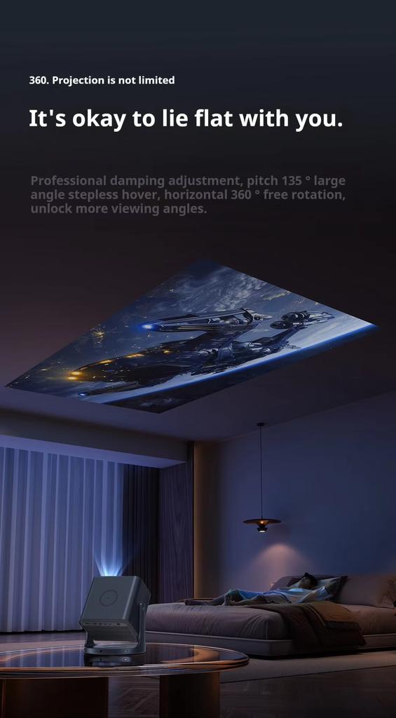 Hisense Vidda C2S 4K UHD тройной лазерный проектор RGB для домашнего кинотеатра 3840x2160 Видео 3D-проектор Hisense 4k проектор C2S