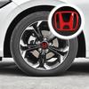 4pcs Car Wheel Center Cap Hub Cover Badge Emblem Sticker Car Accessorie For Honda Civci FIT CRV Accord Jazz HRV Stepwgn CRZ 5th