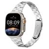 Для Apple Watch Series 10 42 мм/9 8 7 41 мм/SE (2023) SE (2022) SE 6 5 4 40мм/3 2 1 38мм Ремешок для часов из нержавеющей стали