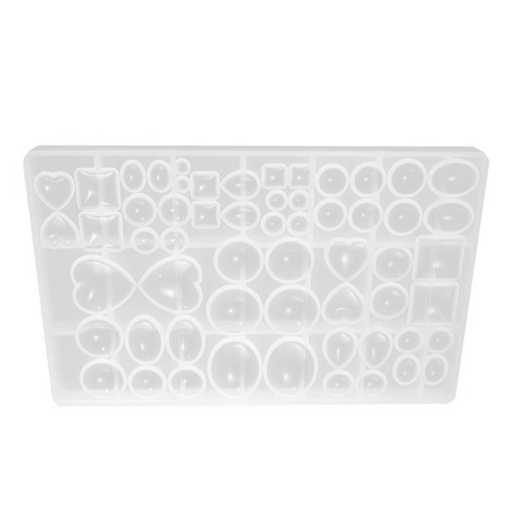 Stone Resin Mold Various Shape Eco Friendly Flexible Easy Demoulding Reusable Jewelry Silicone Mold