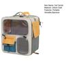 Yousheng Large Cat Carrier Portable Feeding Window Pet Traveling Carrier Breathable Cat Backpack Carrier with Snack Pockets Cat Nest Carrying Bag
