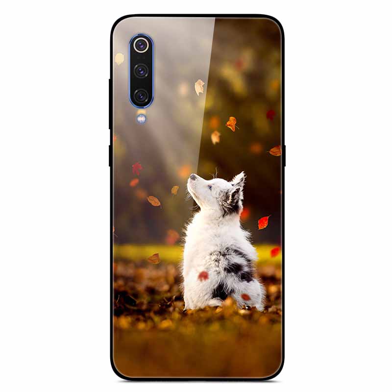 Чехлы для Xiaomi Mi A3 Роскошные Чехлы для Телефона из Закаленного Стекла Космические для Xiaomi MI 9 Lite Чехол 9lite MiA3 Жесткий Защитный Задний Корпус