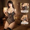 Sexy Leopard Lace Lingerie: Underwire Sleepwear for Women’s Pure Desire