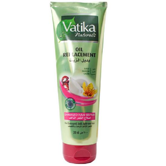 Indelible Cream - Restoration 200 Ml Dabur Vatika Naturals, Damaged Hair Repair and Restore