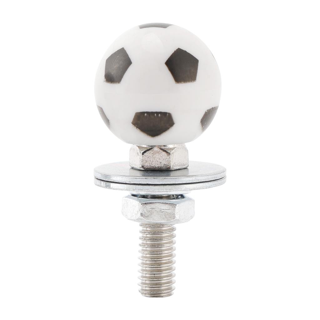 2x Болт-винт для номерного знака на заказ ФУТБОЛ Пластик Мотоцикл Чоппер Трайк